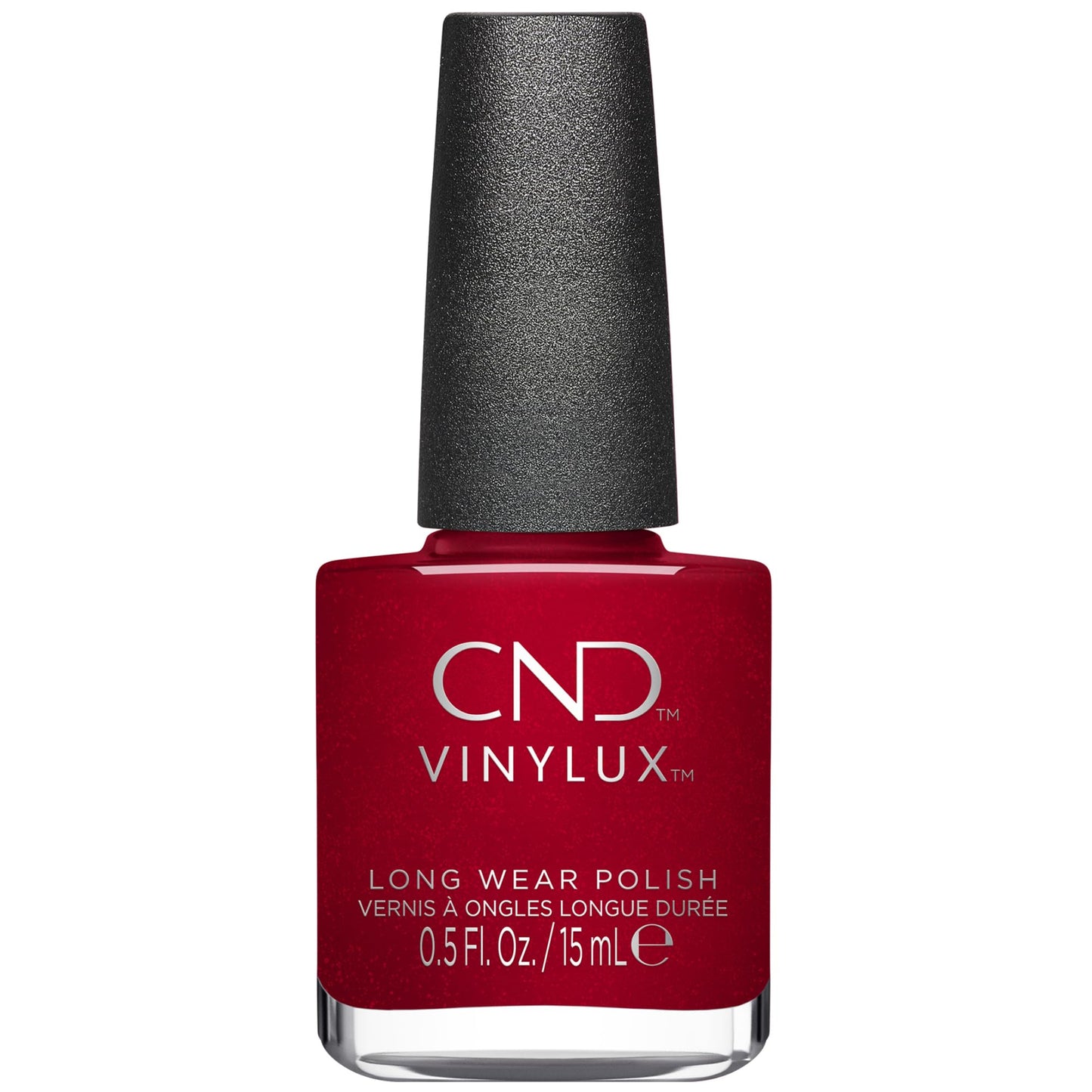 CND Vinylux Longwear Red Nail Polish, Gel-like Shine & Chip Resistant Color, Hollywood, 0.5 fl. oz