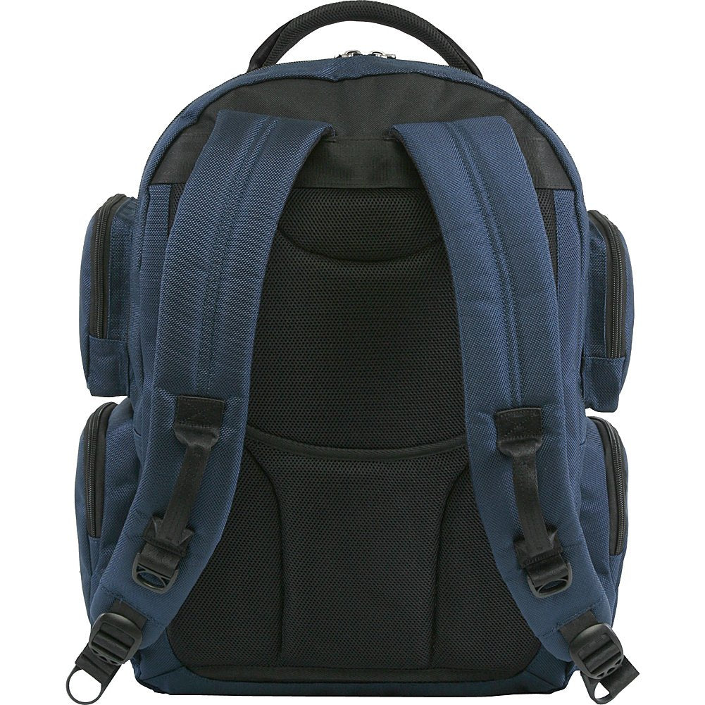 ORIGINAL PENGUIN Peterson Laptop Backpack Fits Most 15-inch Laptop and Notebook Backpack, Navy