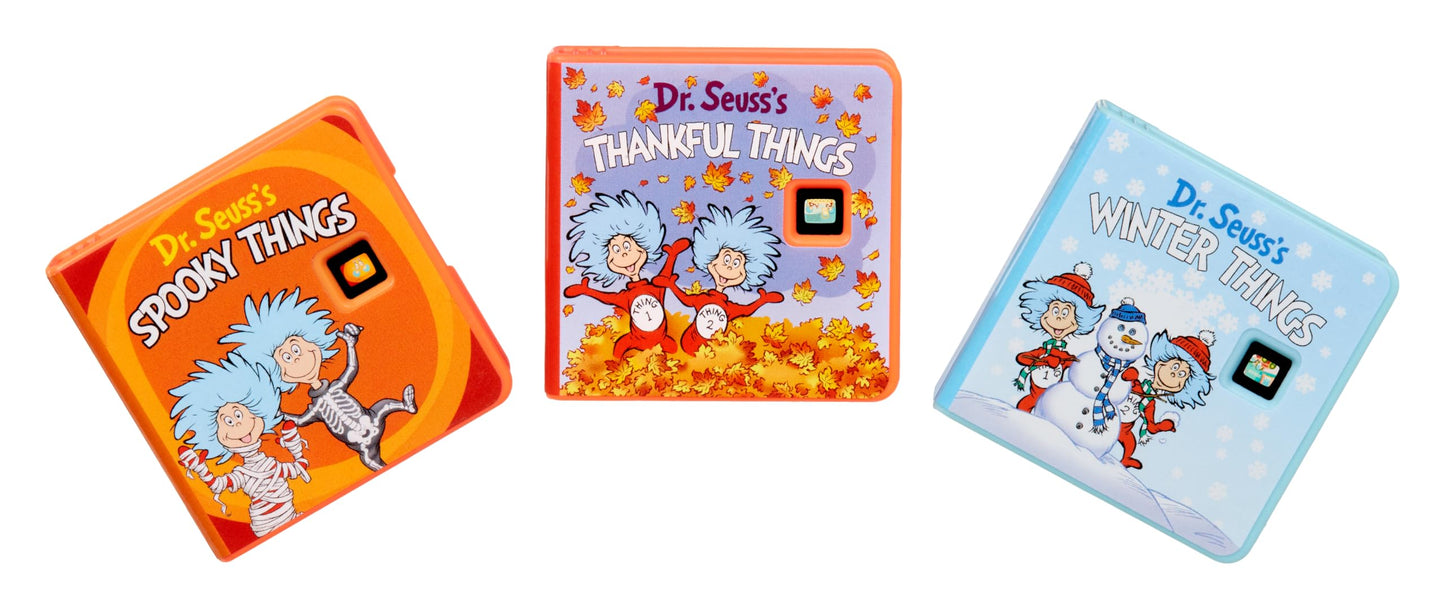 Little Tikes Story Dream Machine | Dr. Seuss Thing 1 Collection with Storytime Books & Audio Play | Gift for Toddlers & Kids Ages 3+