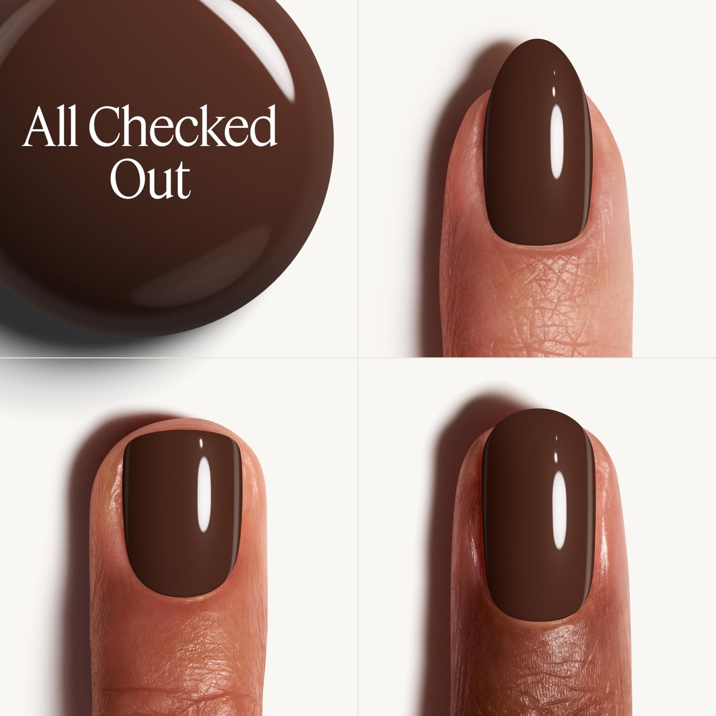 Essie Gel Couture Long-Lasting Nail Polish, 8-Free Vegan, Raisin Brown, All Checked Out, 0.46 fl oz Beauty & Personal Care essie