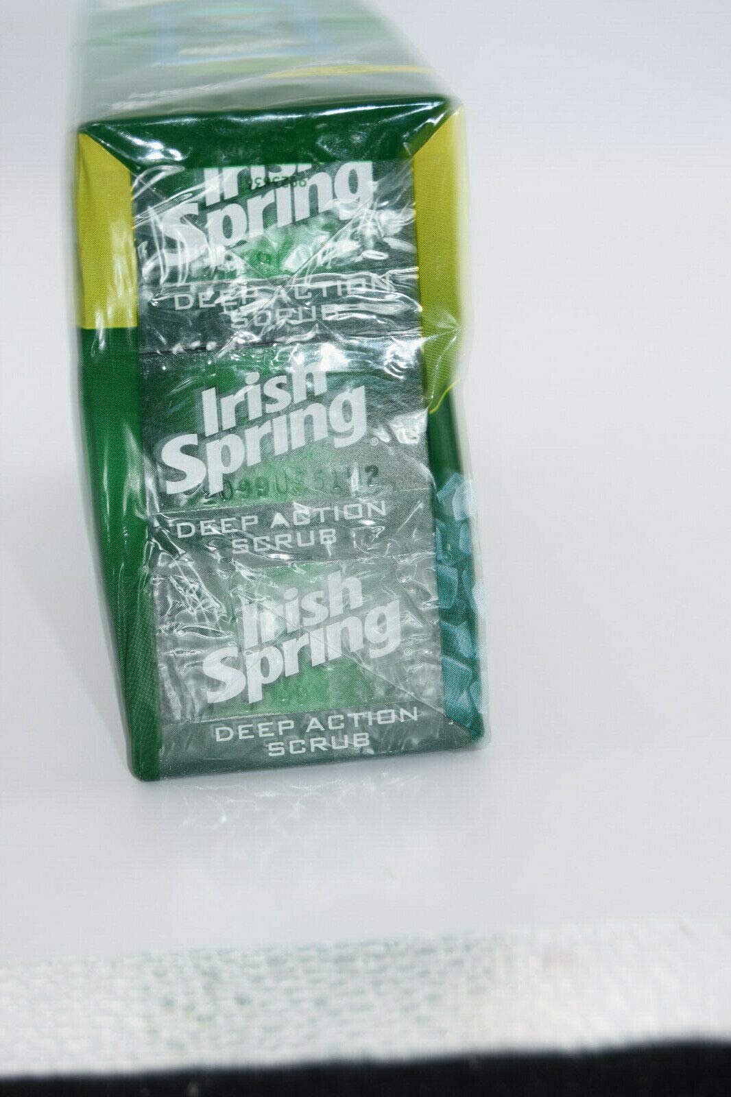 Irish Spring Deep Action Scrub Bar Soap 3.7 Ounce (Pack of 6)