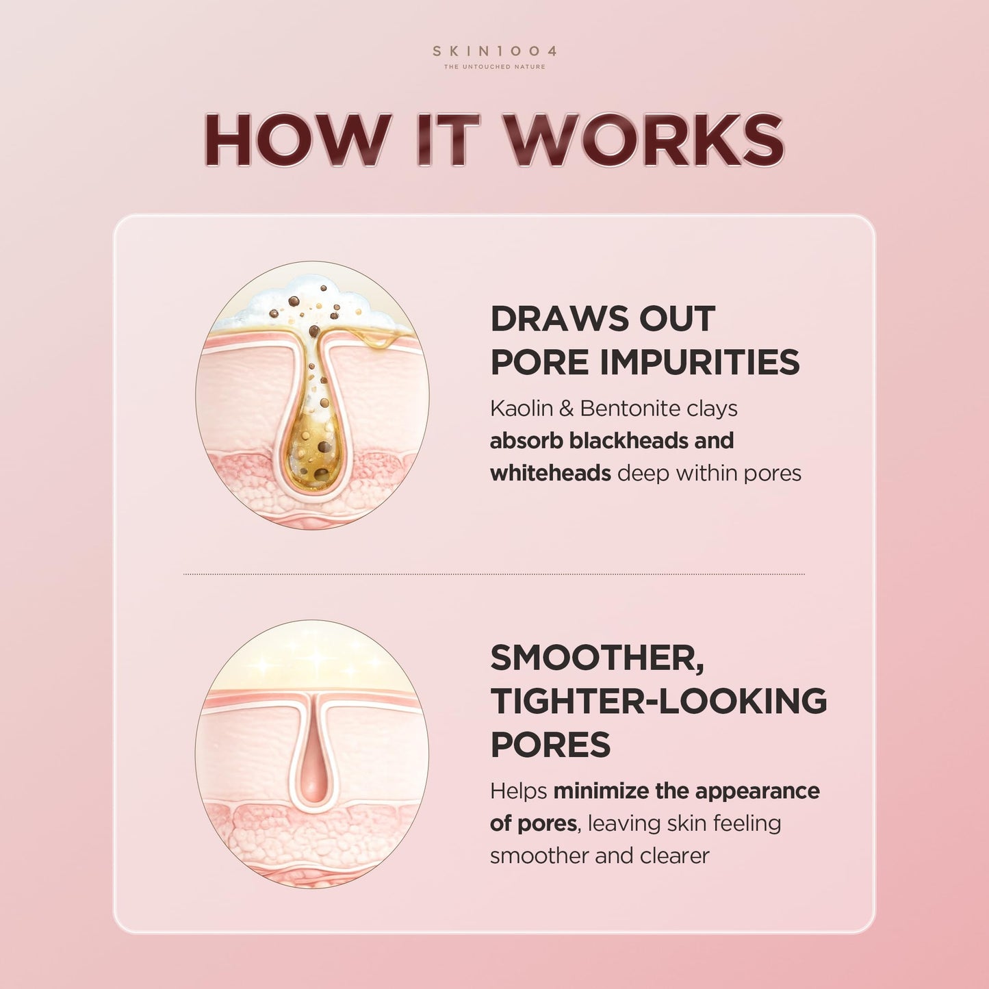 SKIN1004 [Hudson's Pick] Poremizing Quick Clay Stick Mask, Facial Clay Mask for Pores, Centella Clay Stick for Pore Minimizing, Pink Pore Mud Mask Beauty and Personal Care SKIN1004