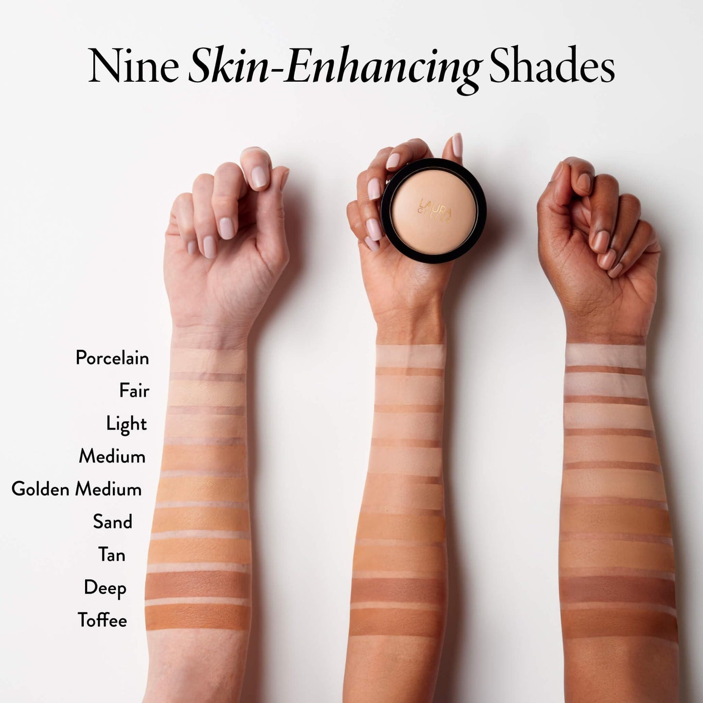 LAURA GELLER NEW YORK Baked Double Take Powder Foundation - Longwear Buildable Medium to Full Coverage - Matte Finish - Non-Caking Formula- Handmade Beauty and Personal Care LAURA GELLER NEW YORK