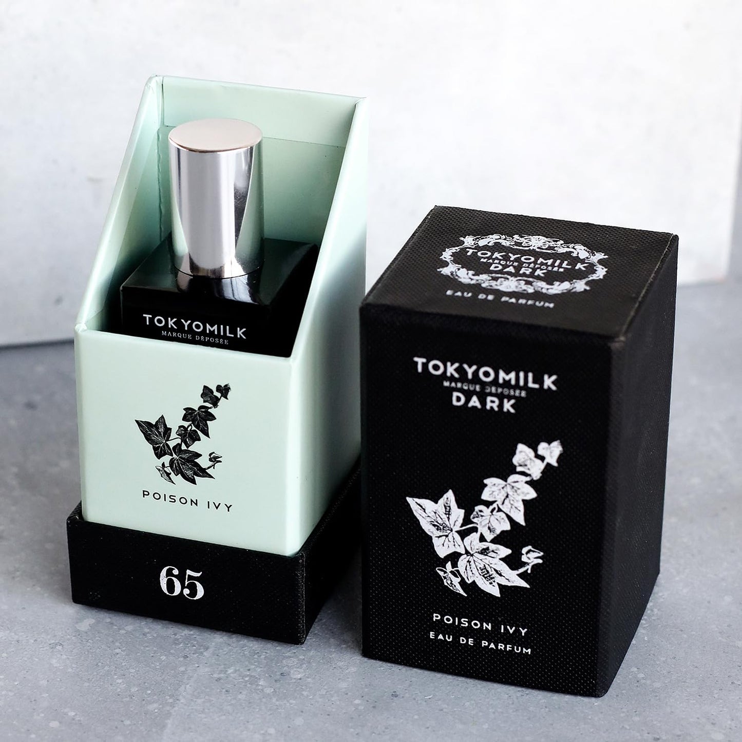 TOKYOMILK Dark Poison Ivy Eau de Parfum, 1.6 fl. oz, 47.3 ml - Bergamot, Eden Rose, Muguet & Orris Root - Sophisticated & Elegant Design, Men