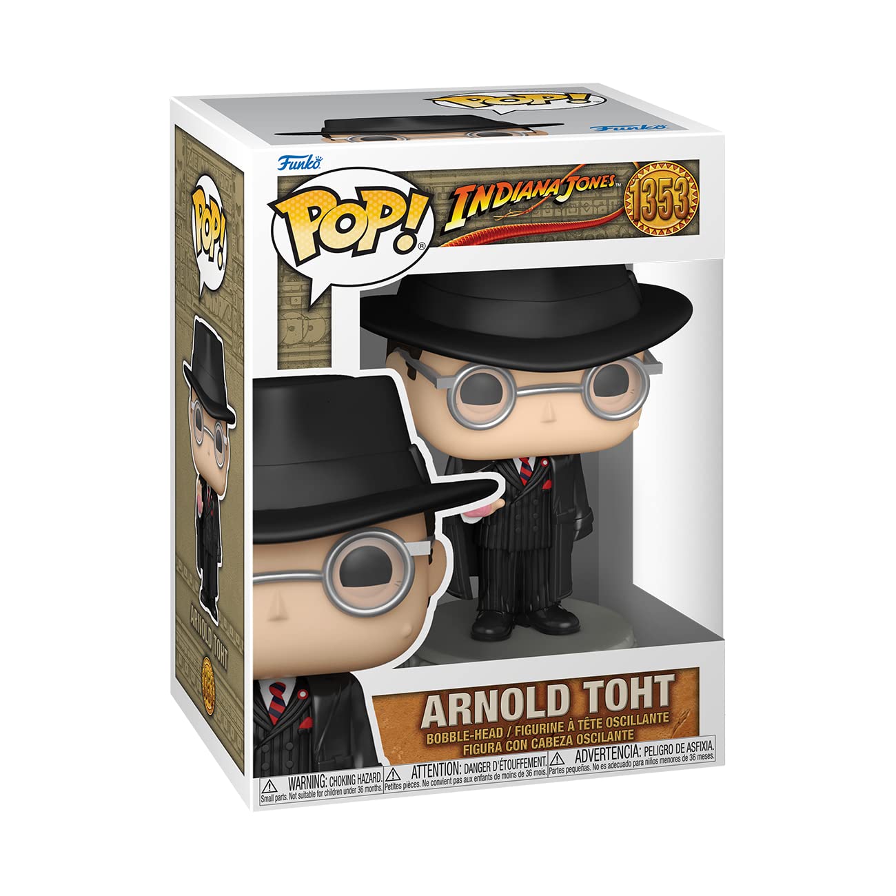 Funko Pop! Movies: Indiana Jones - Raiders of The Lost Ark, Arnold Toht