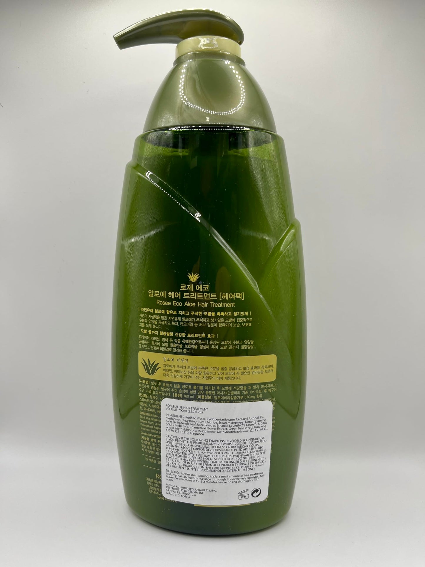 ROSEE ECO ALOE HAIR TREATMENT 760ml