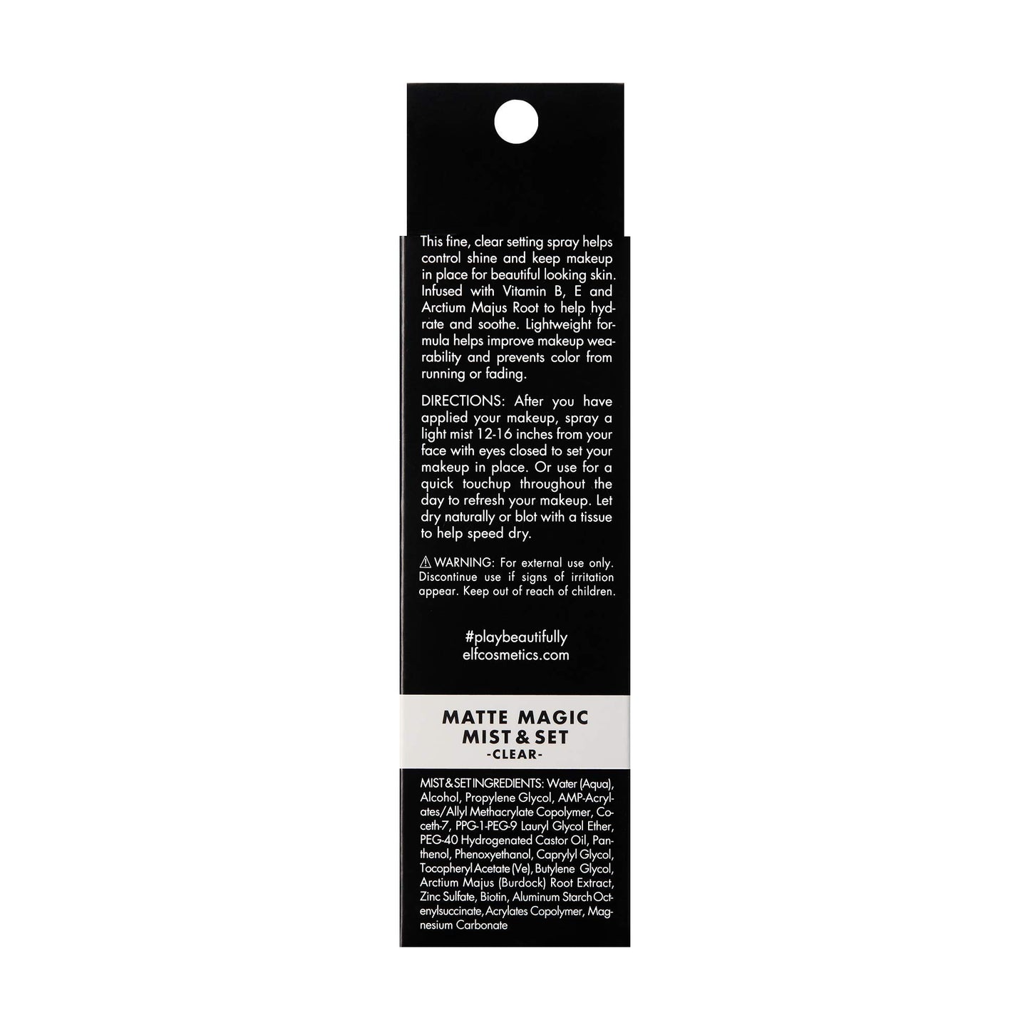 e.l.f. Matte Magic Mist & Set - Long Lasting, Mattifying Revitalizes, Controls Shine, Refreshes, Hydrates, Large, 4.1 Fl Oz