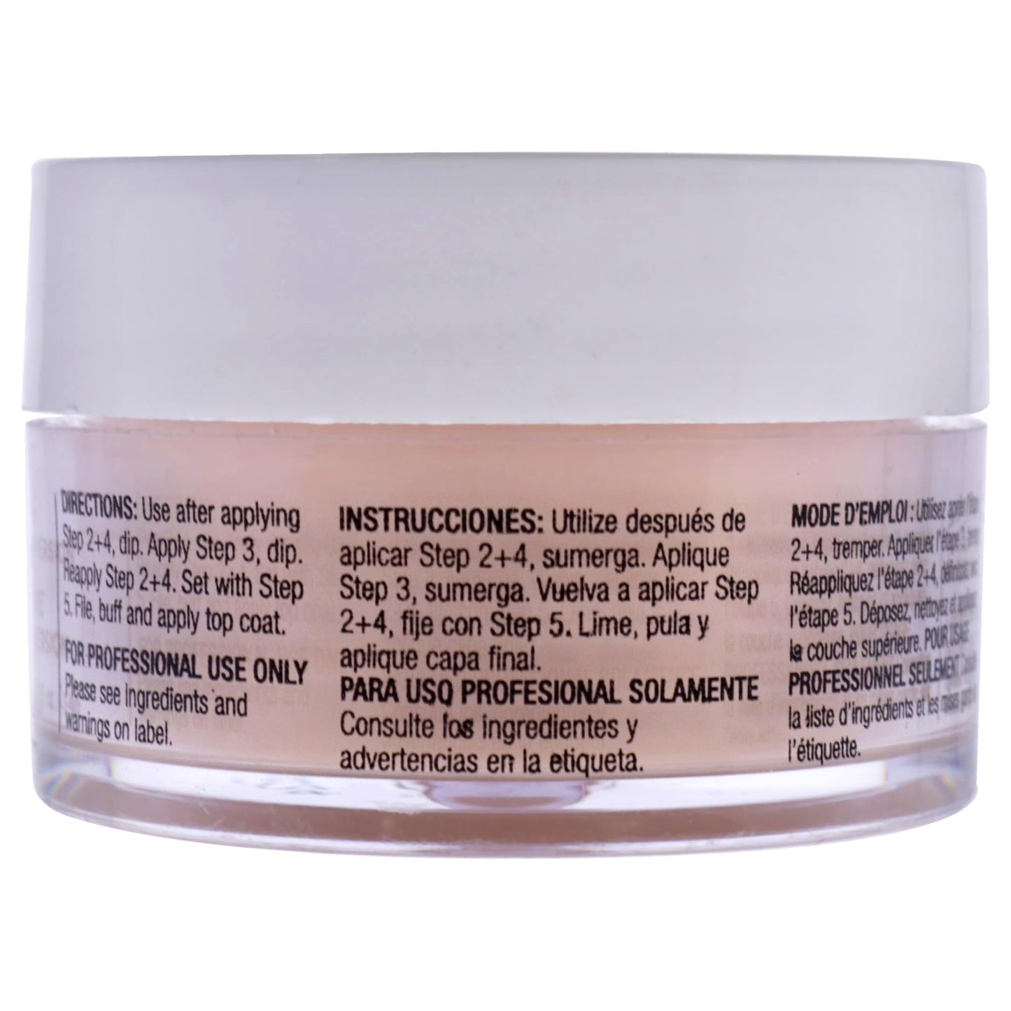 Pro Powder Polish Nail Colour Dip System - Flattering Peach by Cuccio for Women - 0.5 oz Nail Powder, Flattering Peach - CORAL (I0097878) Beauty & Personal Care Cuccio
