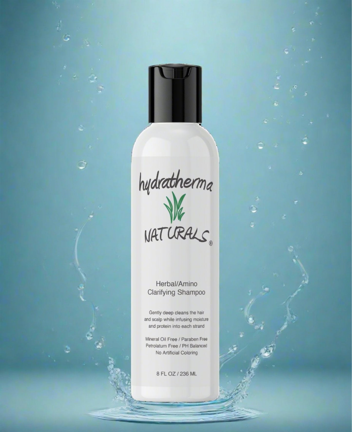 Hydratherma Naturals Herbal Amino Clarifying Shampoo, 8.0 fl. oz.