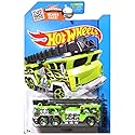 Hot Wheels 2015 HW City 5 Alarm (Fire Engine) 51/250, Neon Green