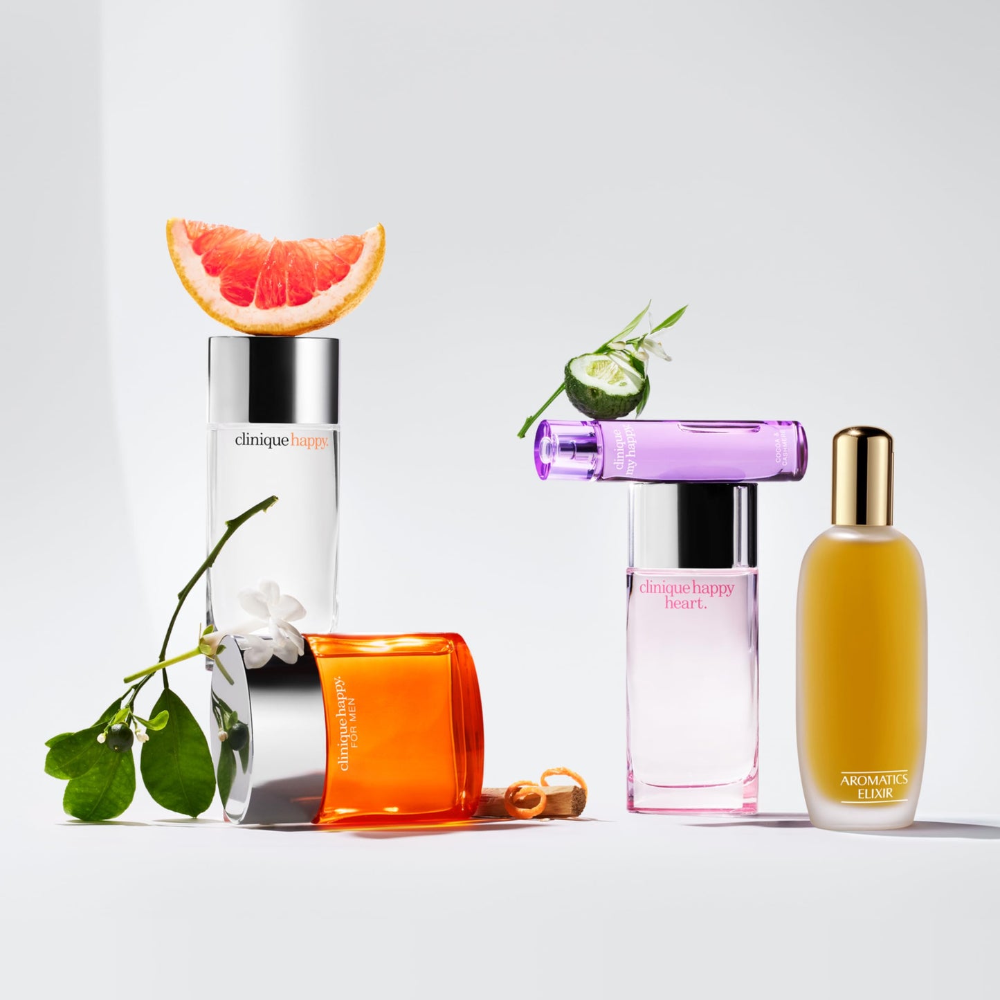 Clinique Happy Heart Eau de Parfum Spray | Notes of Mandarin, Cucumber, Yellow Primrose, Water Hyacinth + Blonde Wood | Perfumes for Women, 1.7 Fl Oz