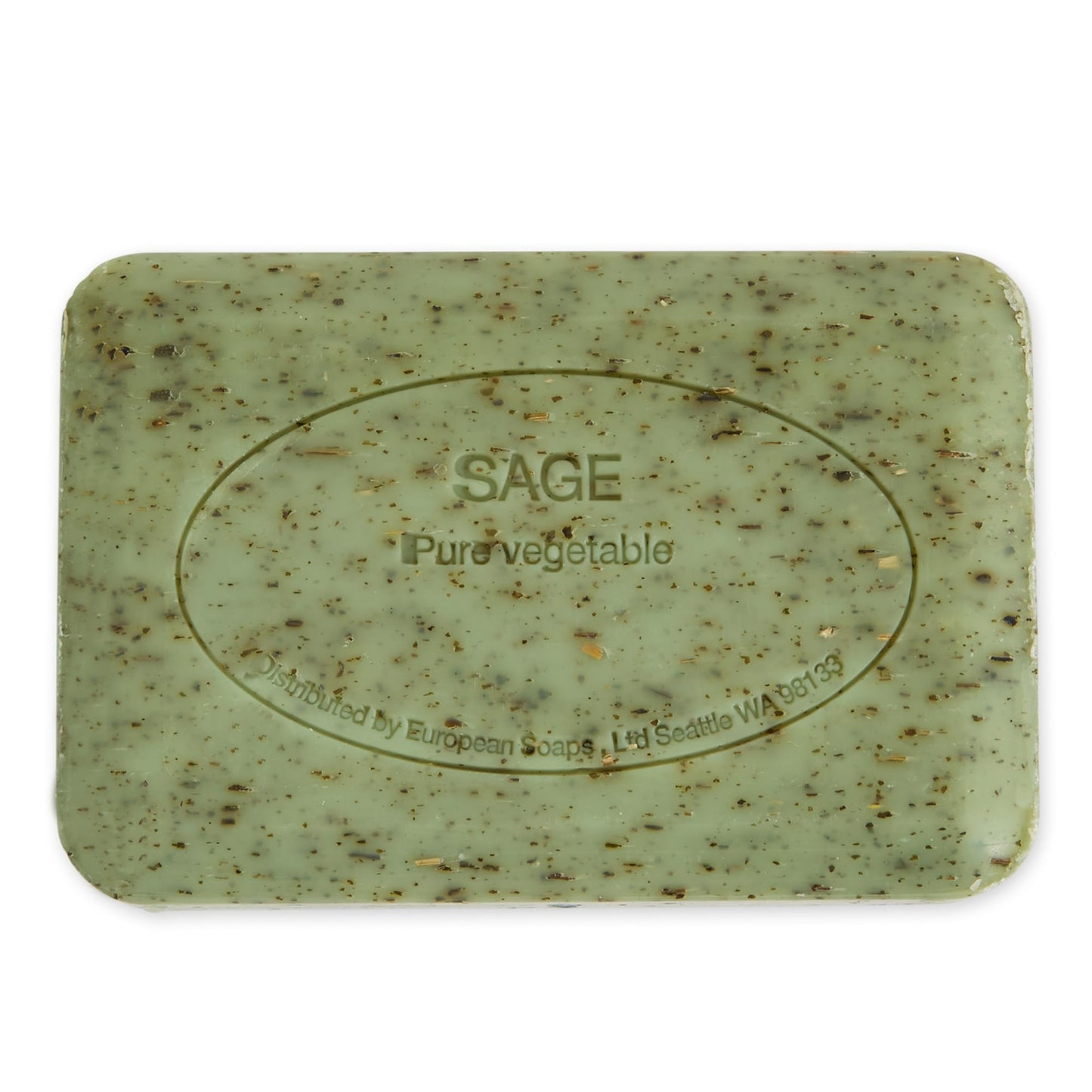Pre de Provence Artisanal Soap Bar, Enriched with Organic Shea Butter, Natural French Skincare, Quad Milled for Rich Smooth Lather, 8.8 Ounce, Sage