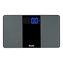 Escali Extra Wide Digital Bathroom Scale for Body Weight with Wide Platform for Natural Stance and Stability, High Capacity of 400 lb, Batteries…
