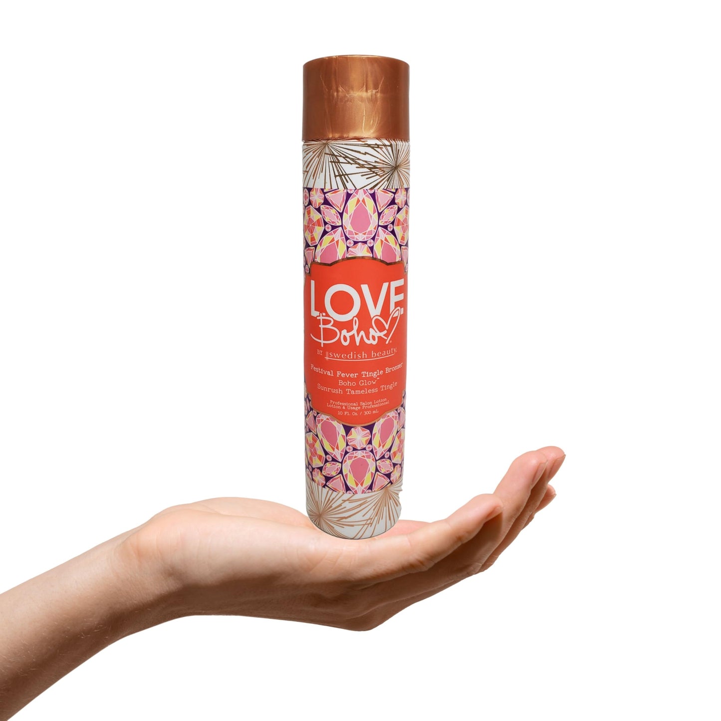 Love Boho Festival Fever Tingle DHA Bronzer Beginner Level 10oz