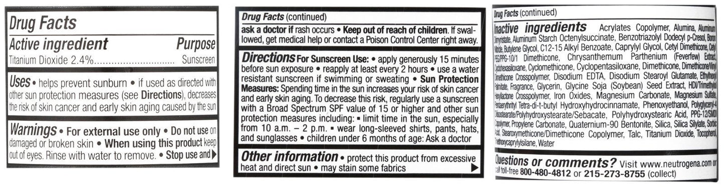 Neutrogena Healthy Skin Liquid Makeup, SPF 20, 85/Honey, 1 Fluid Ounce