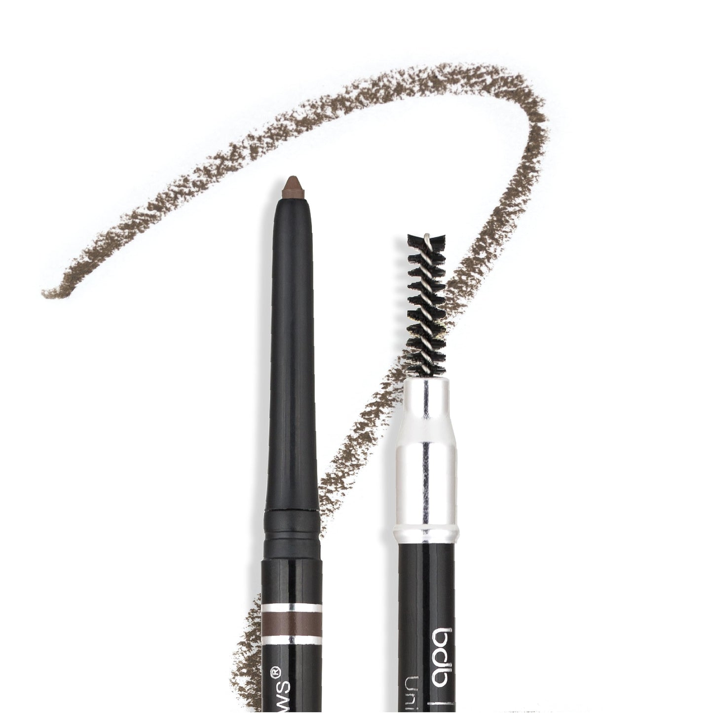 Billion Dollar Brows Universal Eyebrow Pencil - Dual-Ended Design with Precision Tip & Spoolie, Matte Finish, Waterproof, Easy to Use, Vegan
