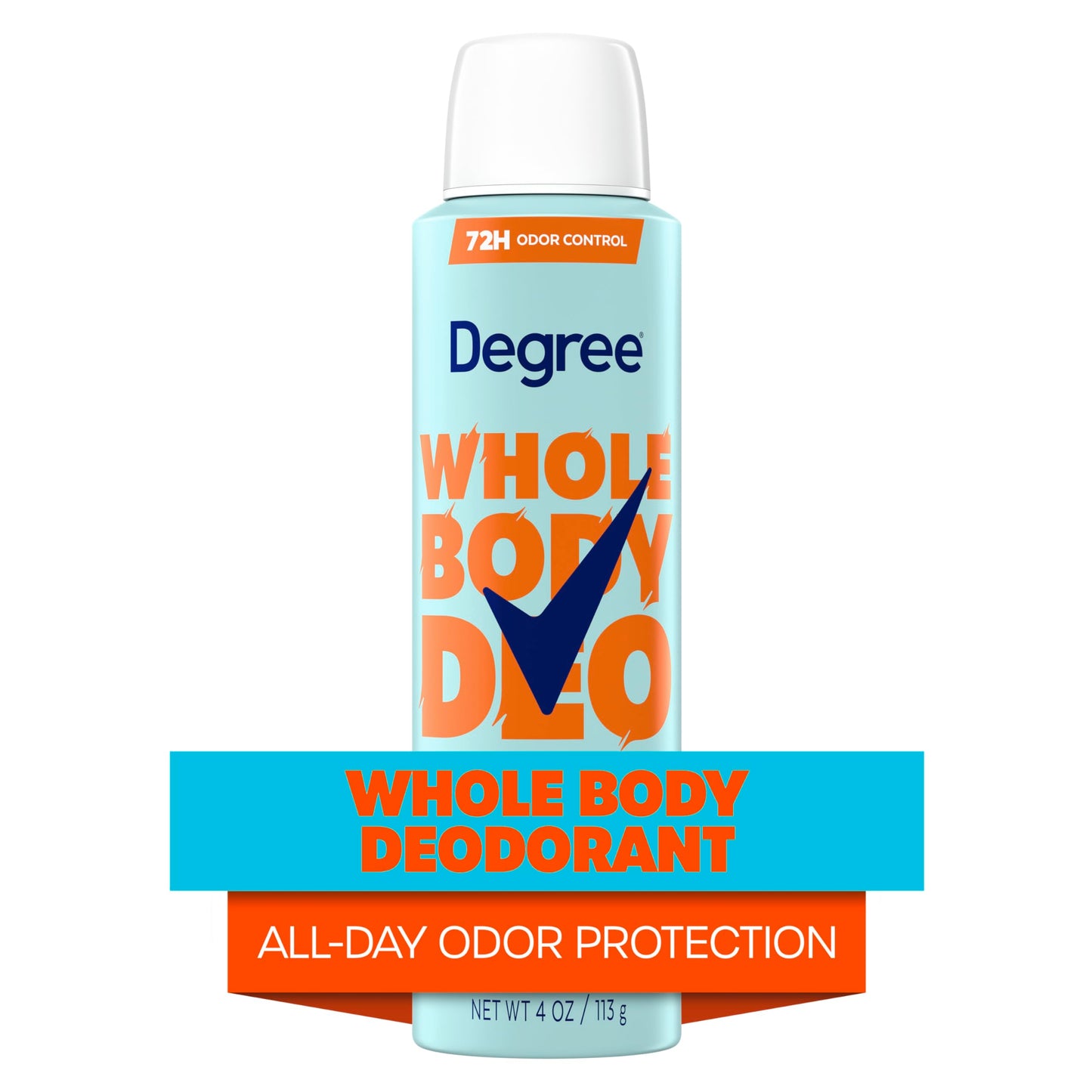 Degree Women Whole Body Deodorant Spray, Fresh Citrus Scent, Aluminum Free 72H Odor Protection 4 oz Beauty and Personal Care Degree