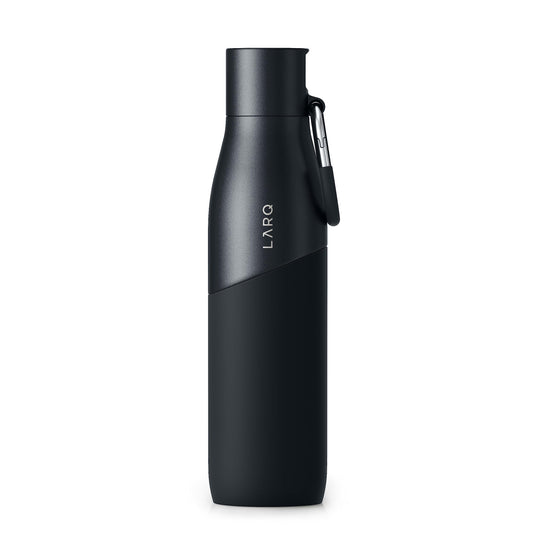 LARQ Bottle Movement Filtered - Lightweight Non-Insulated Stainless Steel Water Bottle BPA Free with Nano Zero Technology and Long-Lasting Filters