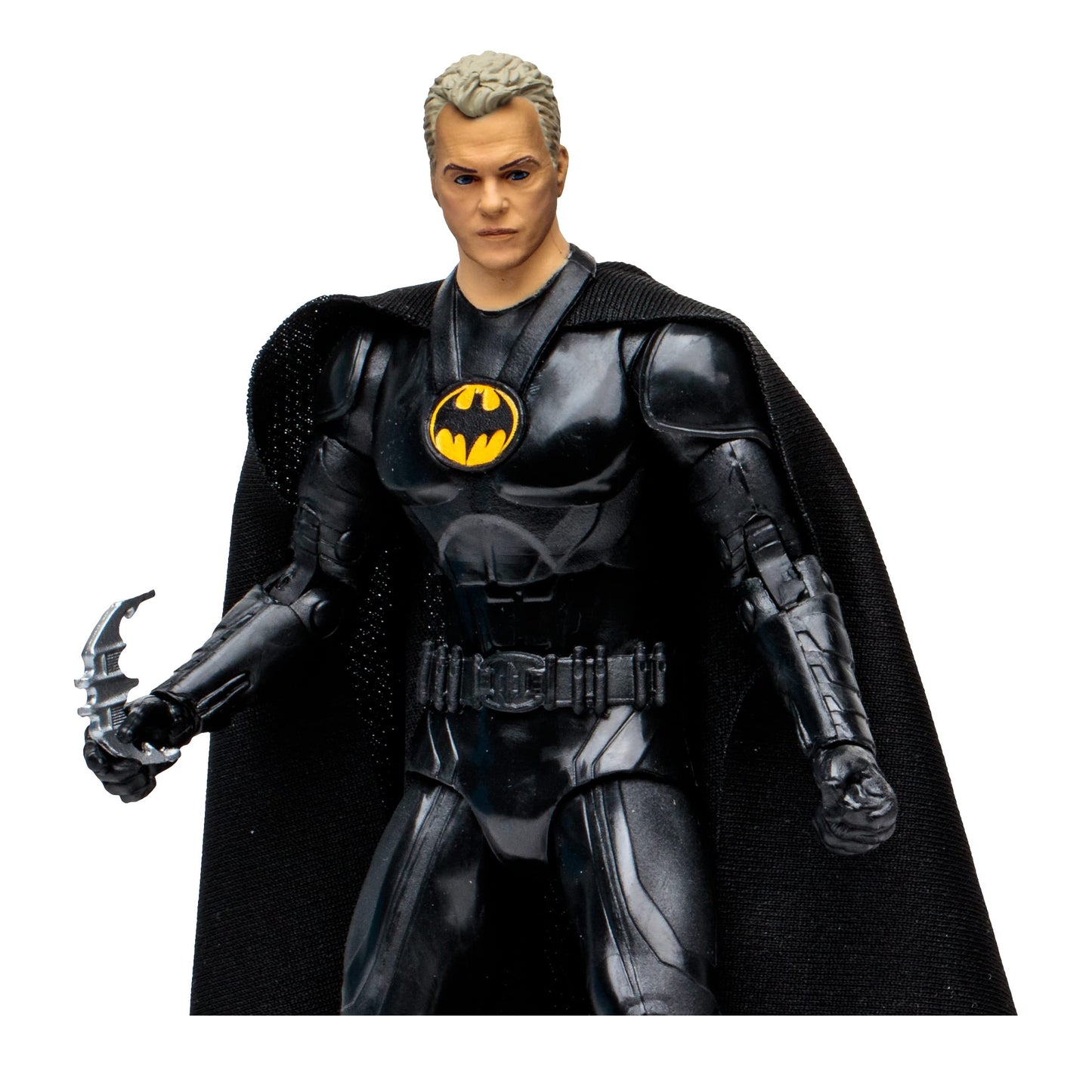 McFarlane Toys DC Multiverse Movie 7 Inch Action Figure The Flash Exclusive - Unmasked Batman (Gold Label), Black
