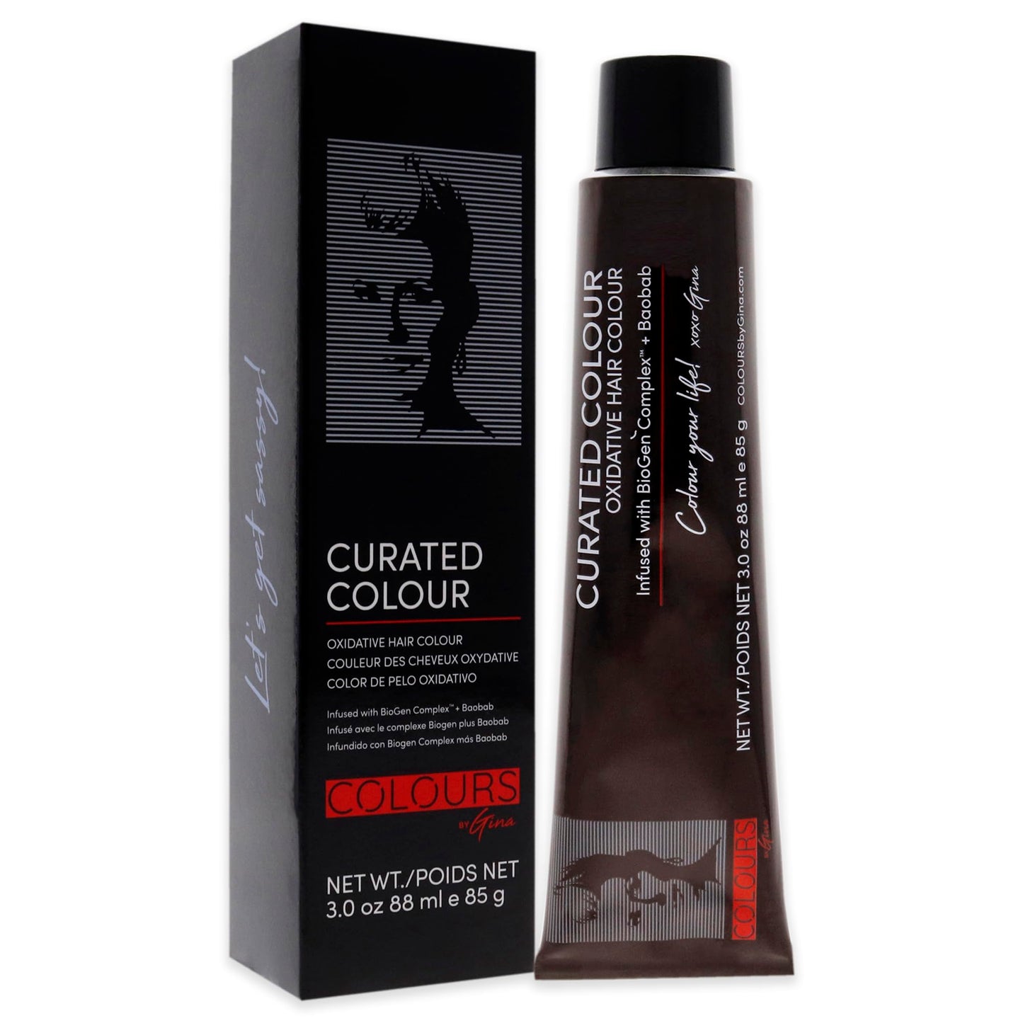 Colours By Gina Curated Colour - 0.1 Cool blue Toner by Colours By Gina for Unisex - 3 oz Hair Color