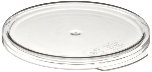 Cambro RFSCWC2 Camwear Clear Polycarbonate Round Lid for 2 qt and 4 qt Capacity Food Storage Container