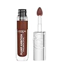 L'Oreal Paris Plump Ambition Hyaluron Lip Oil, 24 HR Lip Gloss with Hyaluronic Acid, Volumizing Formula with Glass-Like Shine, La Nuit Sparkle, 0.16
