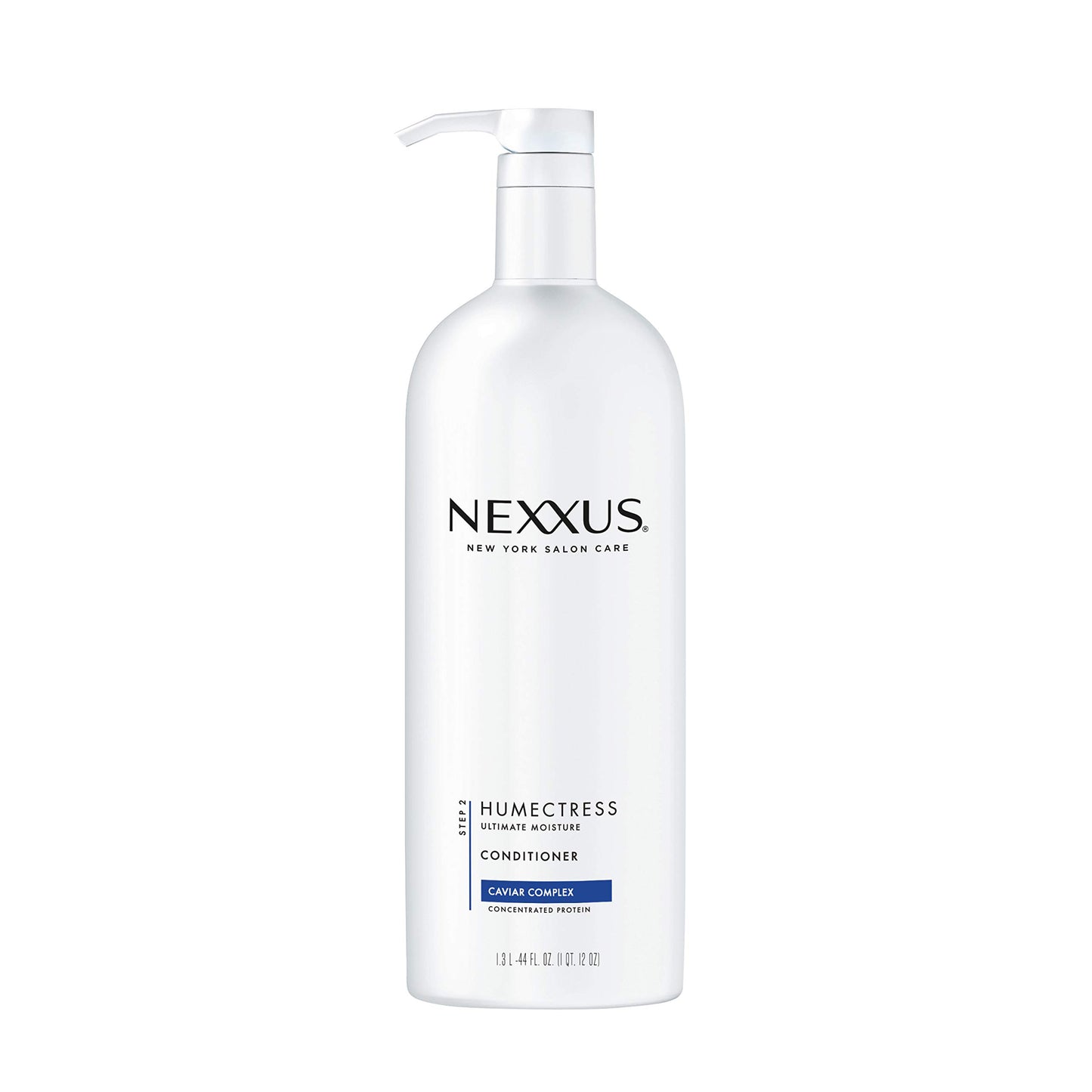 Nexxus Humectress Moisturizing Conditioner for Dry Hair Ultimate Moisture Silicone-Free, Moisturizing ProteinFusion with Elastin Protein and Green