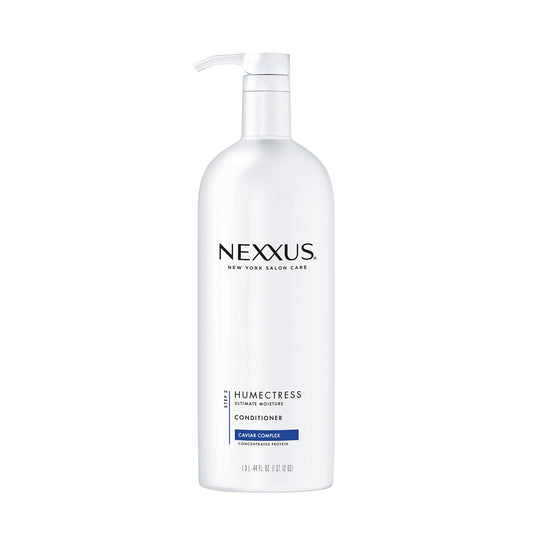 Nexxus Humectress Moisturizing Conditioner for Dry Hair Ultimate Moisture Silicone-Free, Moisturizing ProteinFusion with Elastin Protein and Green