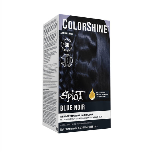 Splat ColorShine Demi-Permanent Hair Color, Blue Noir