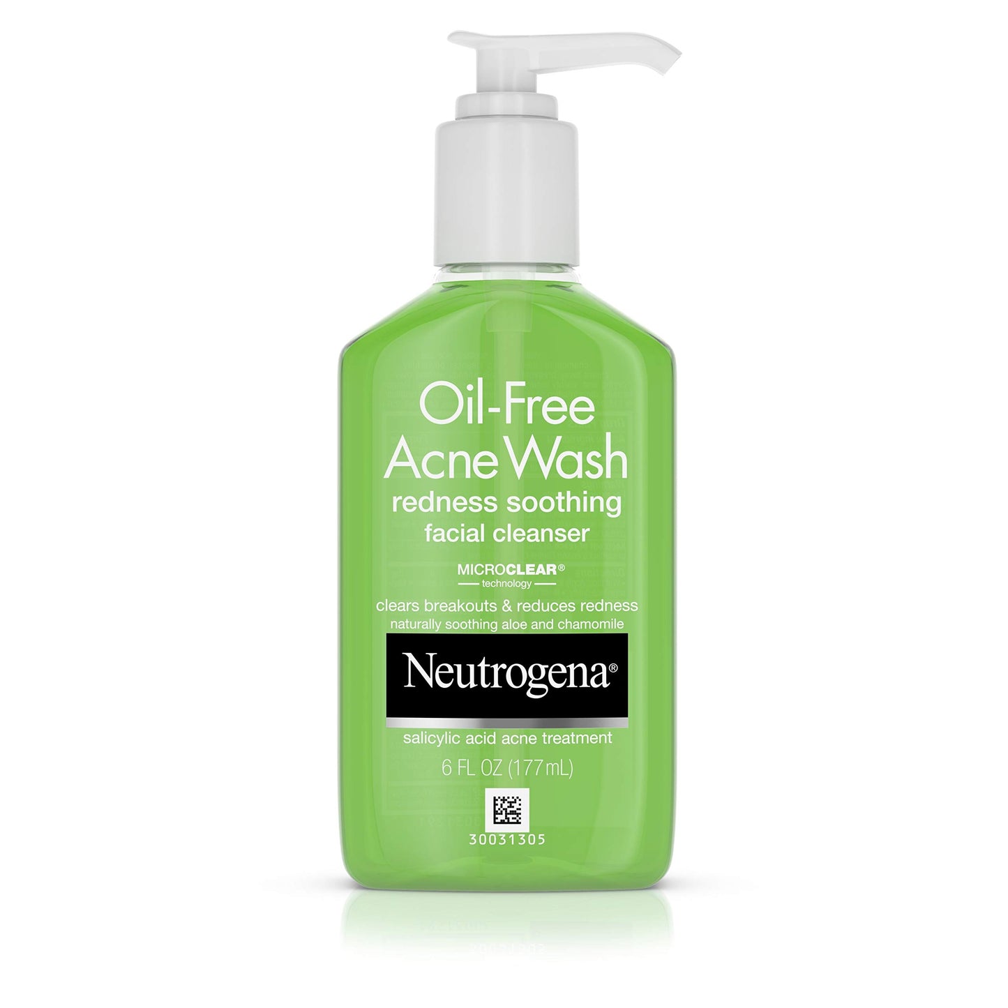 Neutrogena Oil-Free Acne and Redness Facial Cleanser, Soothing Face Wash with Salicylic Acid Acne Medicine, Aloe, and Chamomile to Reduce Facial Beauty and Personal Care Neutrogena Default Title