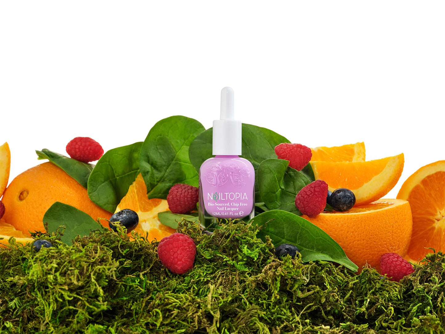 Nailtopia Bio-Sourced, Chip-Free Nail Lacquer - Fast Dry Nail Polish - Superfood-Infused - Natural Nail Polish - That's Pastellar - 0.41 oz Beauty & Personal Care Nailtopia