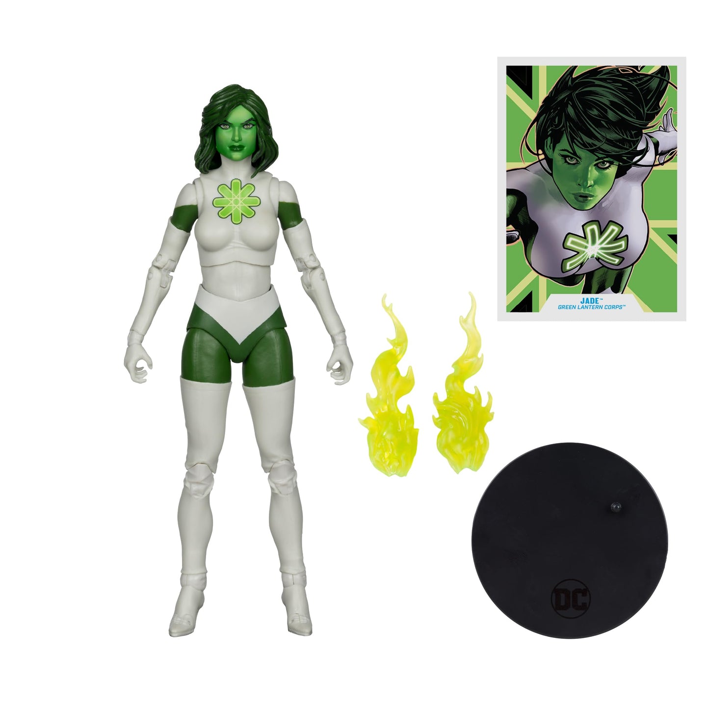 McFarlane Toys DC Multiverse Green Lantern Corps 7 Inch Action Figure Exclusive - Jade Red Platinum