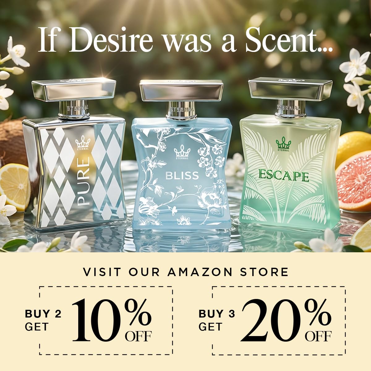 Eternal Fragrance - Scent Eternal Legend - 3.4 oz (100ml) - EDP - Long-lasting - Vegan - Clean Ingredients - Designer Inspired Cologne Spray for Men Beauty & Personal Care Eternal Fragrance