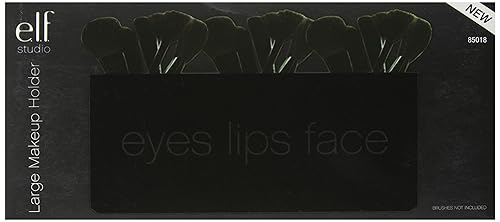 e.l.f. Cosmetics Large Makeup Brush Holder, Conveniently Organize & Store Your Brushes