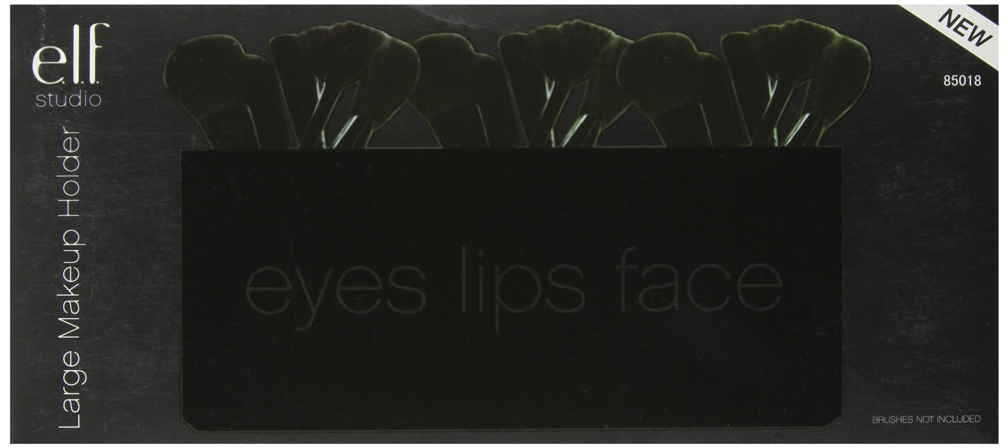 e.l.f. Cosmetics Large Makeup Brush Holder, Conveniently Organize & Store Your Brushes