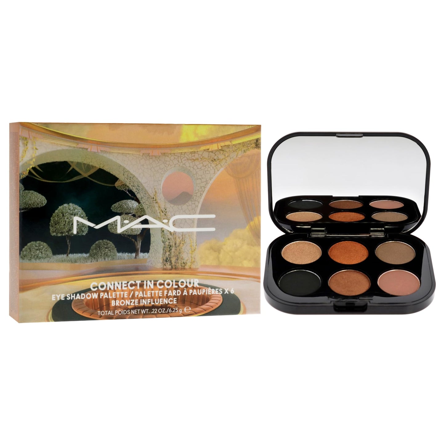Connect In Colour Eye Shadow Palette - Bronze Influence by MAC for Women - 0.22 oz Eye Shadow