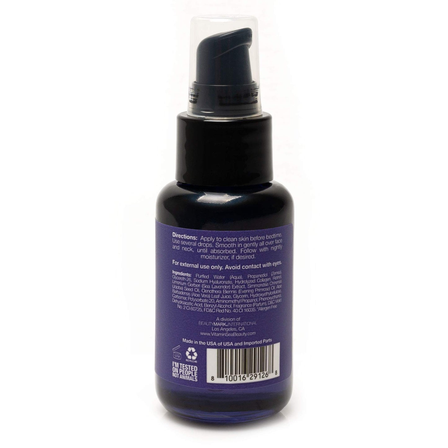 Night Concentrate Serum with Sea Lavender and Jojoba by Vitamins and Sea beauty Beauty & Personal Care VITAMINS AND SEA BEAUTY