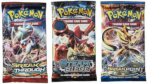 Pokemon Cards - 3 Booster Packs (Random packs)