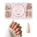 Apres Neutrals Gel-X Alex Box Of Nail Tips, 11 Sizes 00-9, Soft Gel Nail Tip Box, Nail Extensions (150pcs) (Natural Stiletto Medium, 150pcs) Beauty & Personal Care APRÉS
