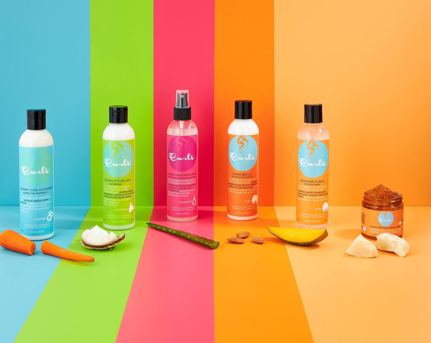 Curls Classic Collection Lavish Moisturizer - Refresh, Rehydrate, and Reactivate Dry Hair - Wavy and Curly Hair - 8 Fl Oz