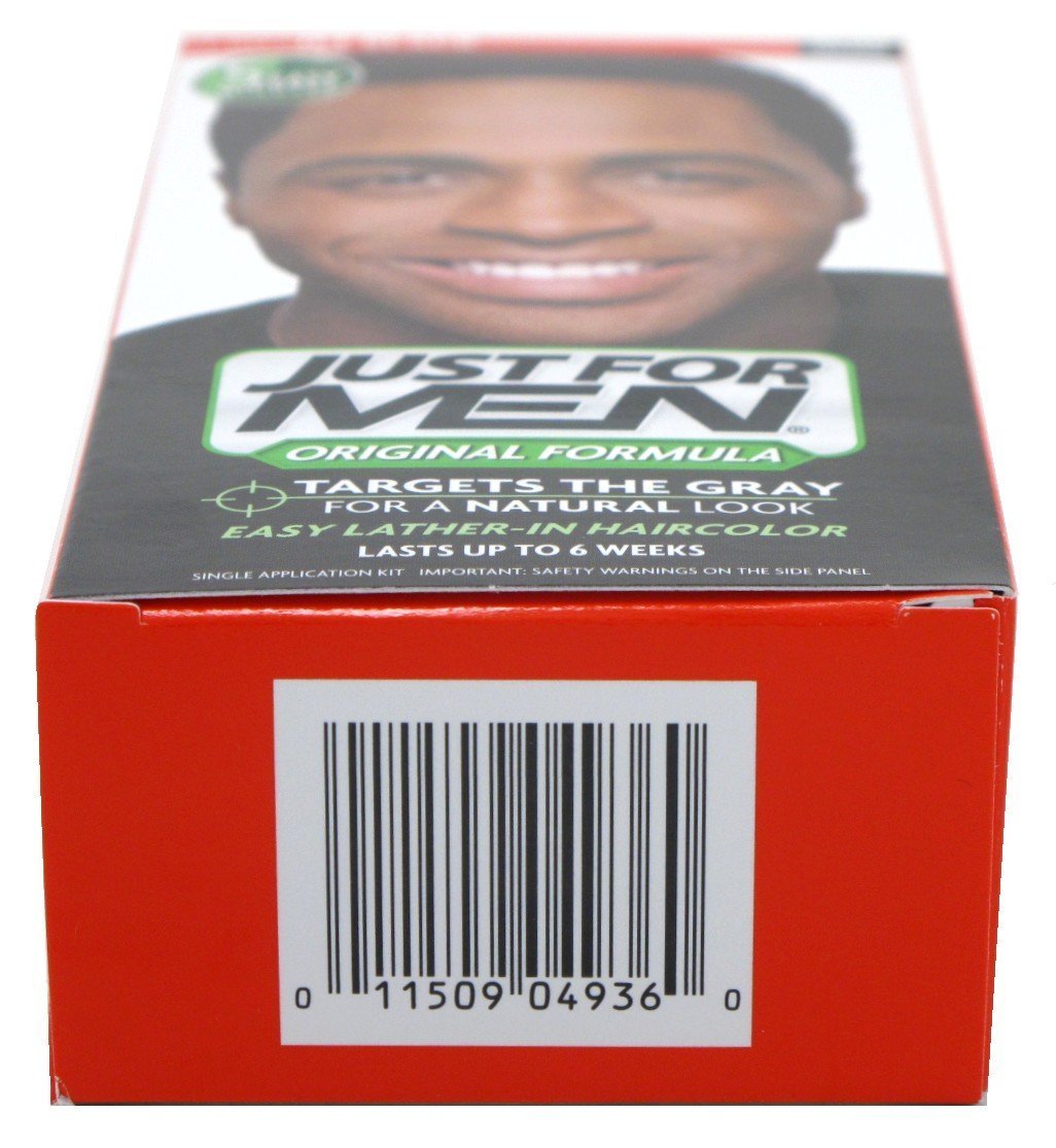 Just For Men Shampoo In #H-60 Haircolor Jet Black (6 Pack)