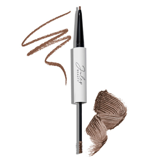 Julep Brow 101 Sculpting Pencil & Tinted Brow Gel Set - Dual-Ended Eyebrow Tool with Brush and Precision Tip - Long-Lasting, Waterproof Formula