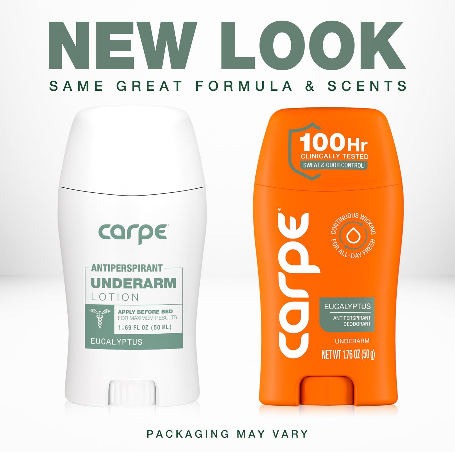 Carpe Underarm Antiperspirant Deodorant for Women and Men - Antiperspirant Deodorant for Stinky, Sweaty Armpits - 100 Hour Clinically Tested Sweat Beauty and Personal Care Carpe
