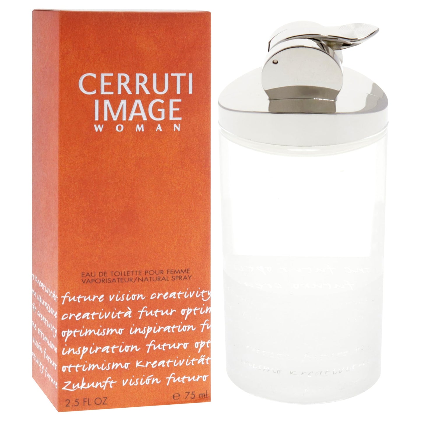 Nino Cerruti Image Women Eau De Toilette Spray, Orange, 2.50 Fl Oz (Pack of 1)