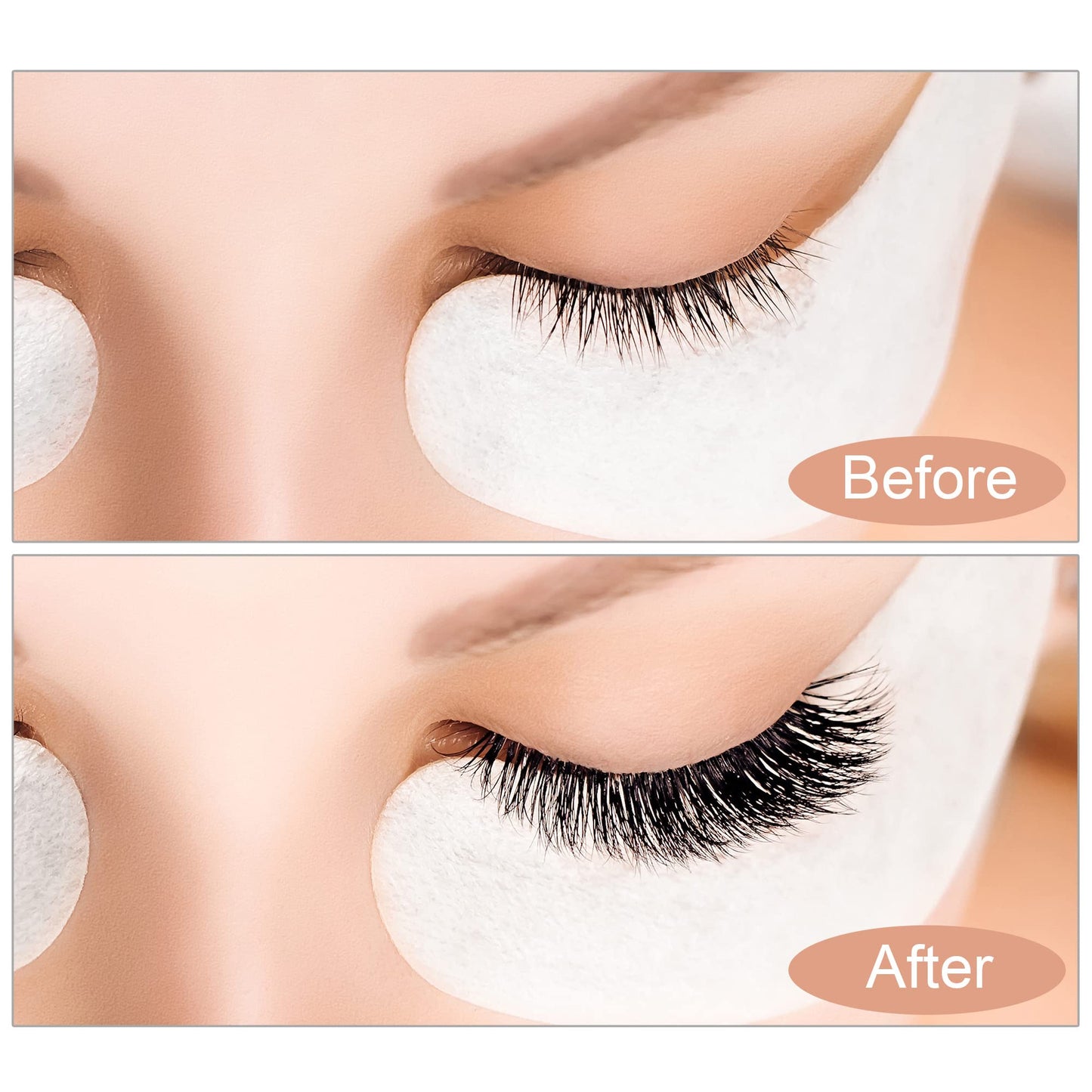 Yaomiao 30 Pcs Y Lash Lift Tool Y Shape Lash Lift Brush Silicone Eyelash Separator Tool Perm Brush for Eyelash Extension Makeup Supplies(Clear Color)
