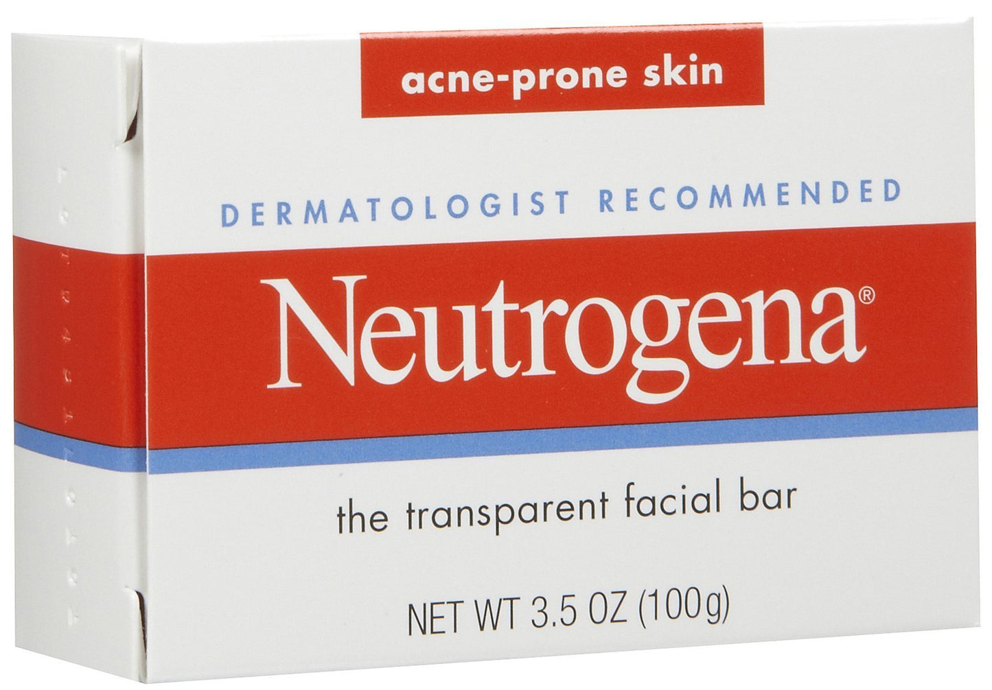 Neutrogena Face Cleansing Bar Prone Skin, 3.5 Oz