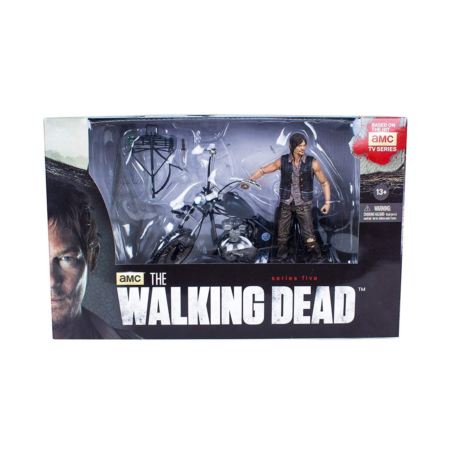 McFarlane Toys The Walking Dead TV Deluxe Box Set (Daryl Dixon with Chopper)