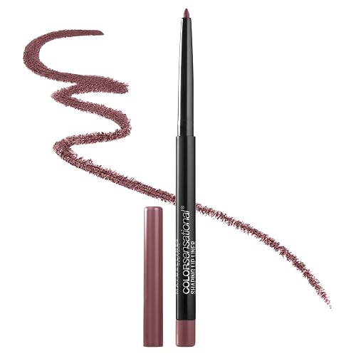 Maybelline Color Sensational Shaping Lip Liner with Self-Sharpening Tip, Almond Rose, Nude Pink, 1 Count Beauty & Personal Care MAYBELLINE