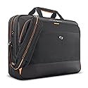 Solo New York Briefcase - Laptop Carrying Bag for Women & Men, Brief for Travel & Work, Internal Tablet Pocket, Adjustable Shoulder Strap, Fits 17.3"