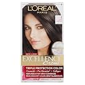 L'Oreal Paris Excellence Triple Protection Permanent Hair Color Creme, Dark Brown [4] 1 ea (Pack of 8)